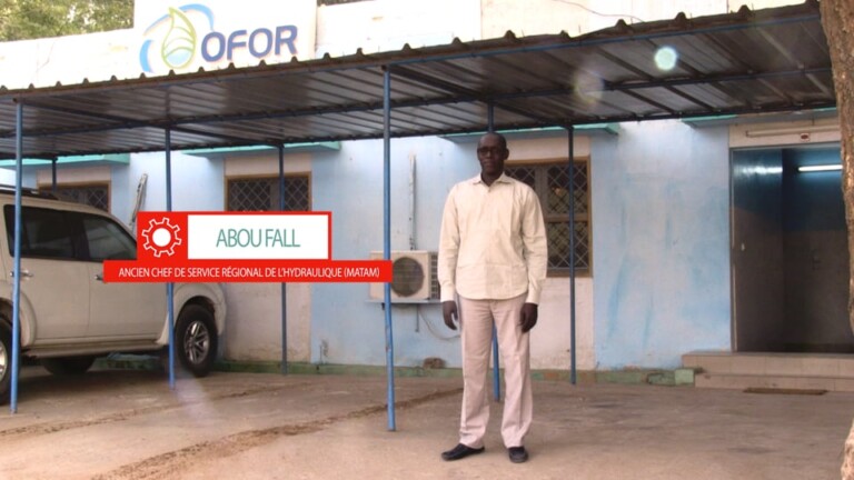 Abou Fall, ancien Chef de service régional de l'hydraulique (Matam)
