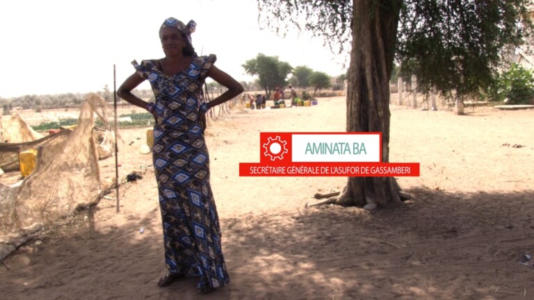 Aminata Ba, Secrétaire générale de l'ASUFOR de Gassamberi