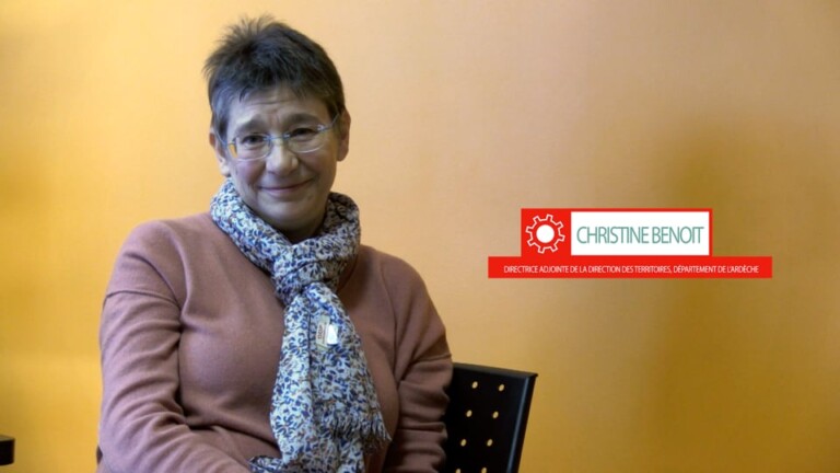 Christine Benoit, Directrice adjointe de la Direction des territoires, Département de l'Ardèche