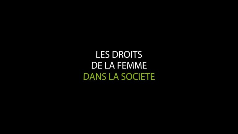 L'évolution de la place des femmes