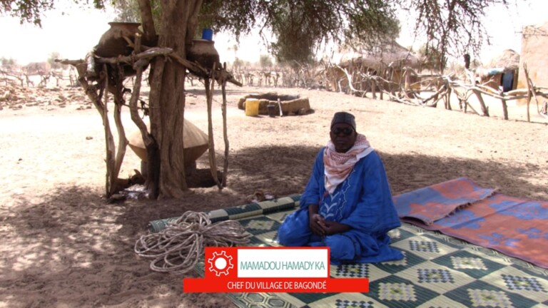 Mamadou Hamady Ka, Chef du village d Bagondé