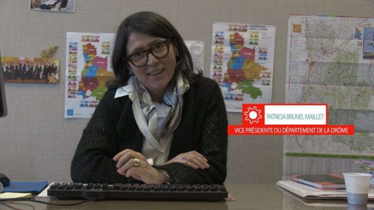 Patricia Brunel Mallet, Vice-présidente du Département de la Drôme