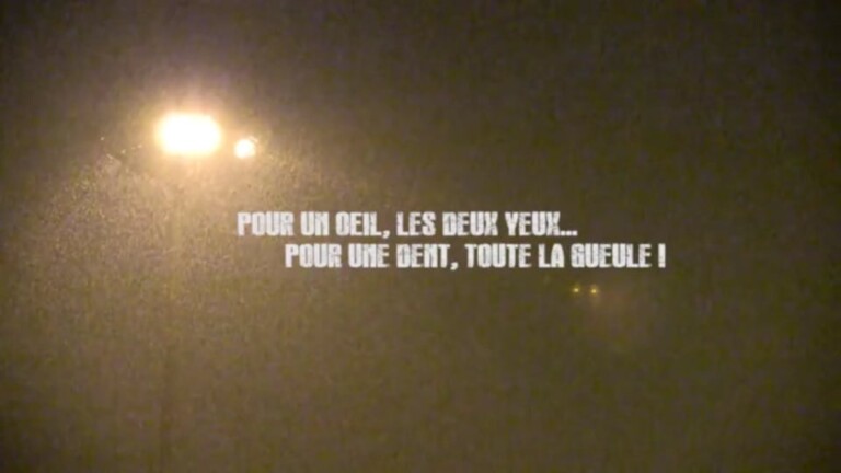 Pour un oeil les deux yeux...Pour une dent, toute la gueule !