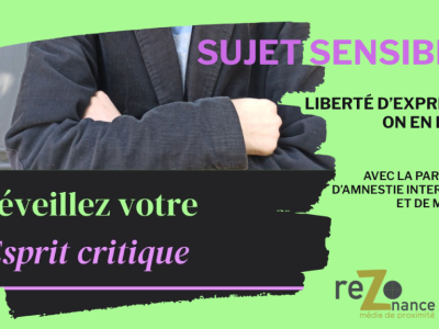 « Liberté d&rsquo;expression – On en est où ? » La dernière création Mediapop est en ligne !